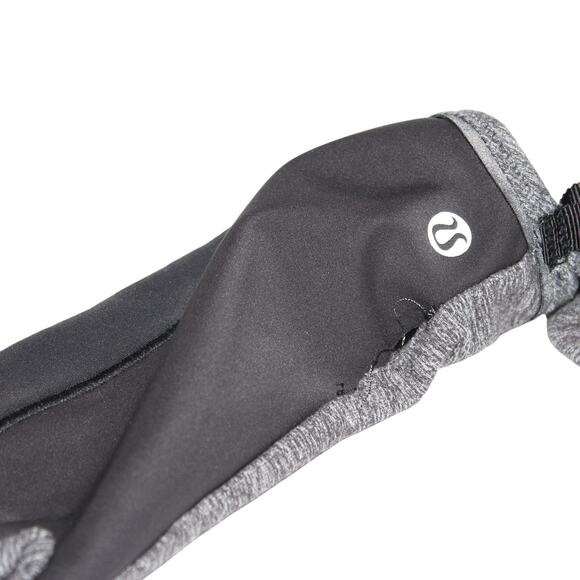 Lululemon Black and Grey Light Gloves Size M/L - Picture 3 of 4